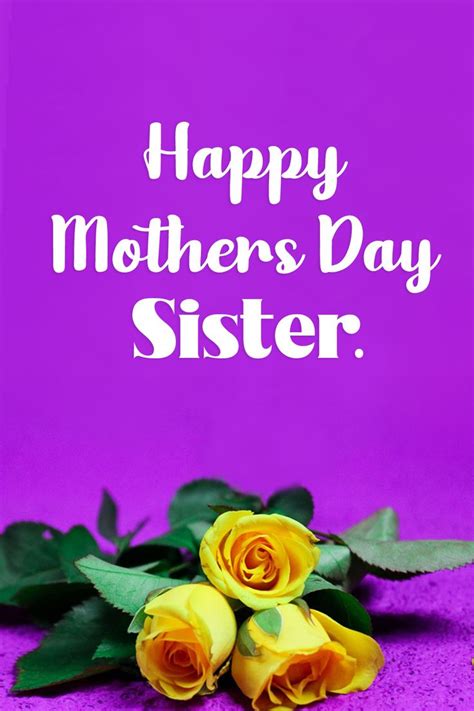 happy mothers day sister images|mother's day greeting for sister.